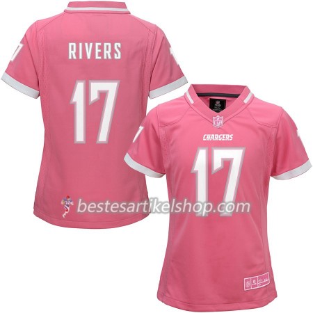 Damen Los Angeles Chargers Trikot Philip Rivers 17 Nike Pink